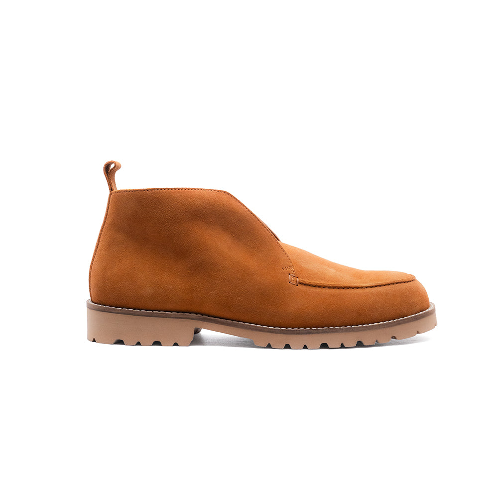 Tan Suede Ankle Boot