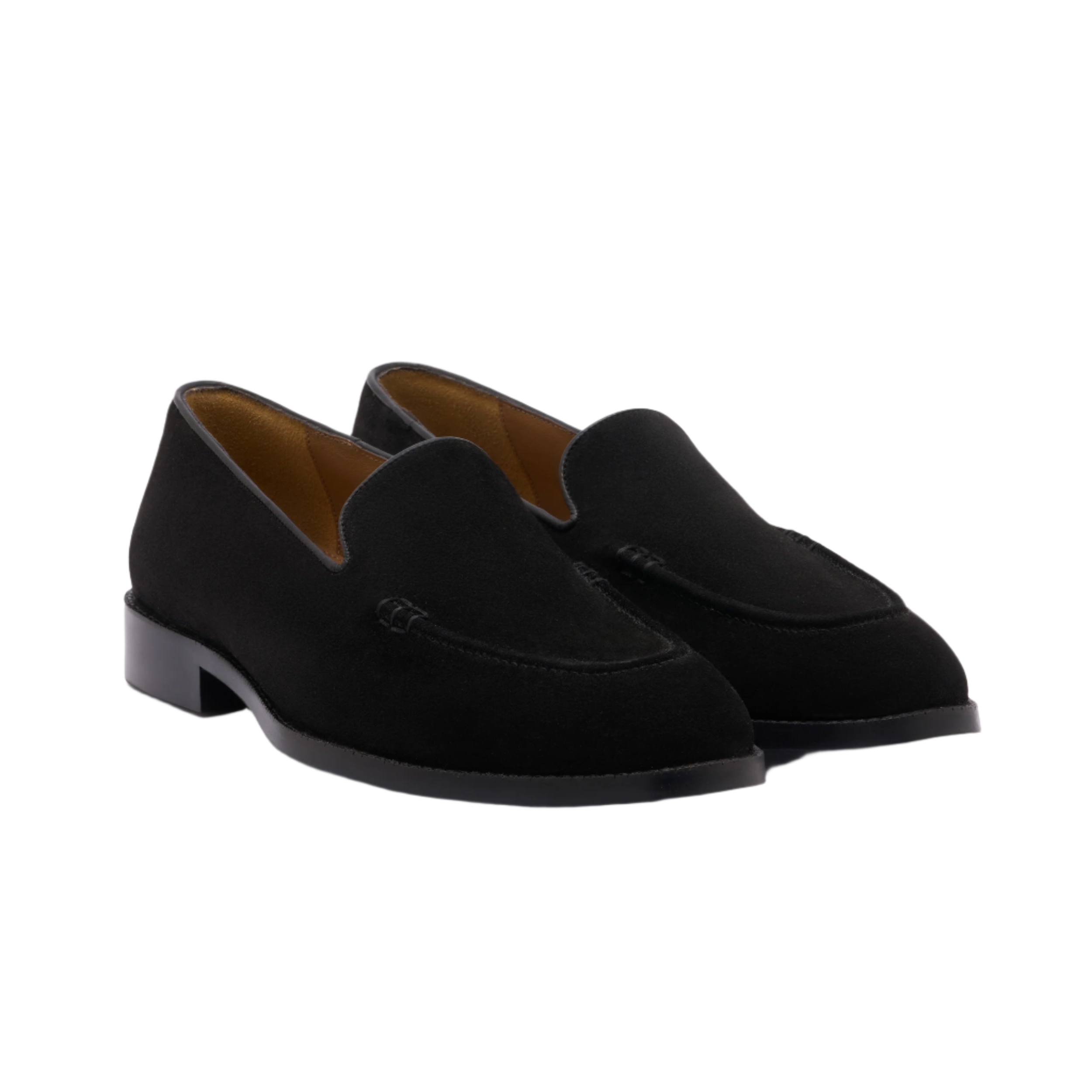 Black Signature Slip Ons