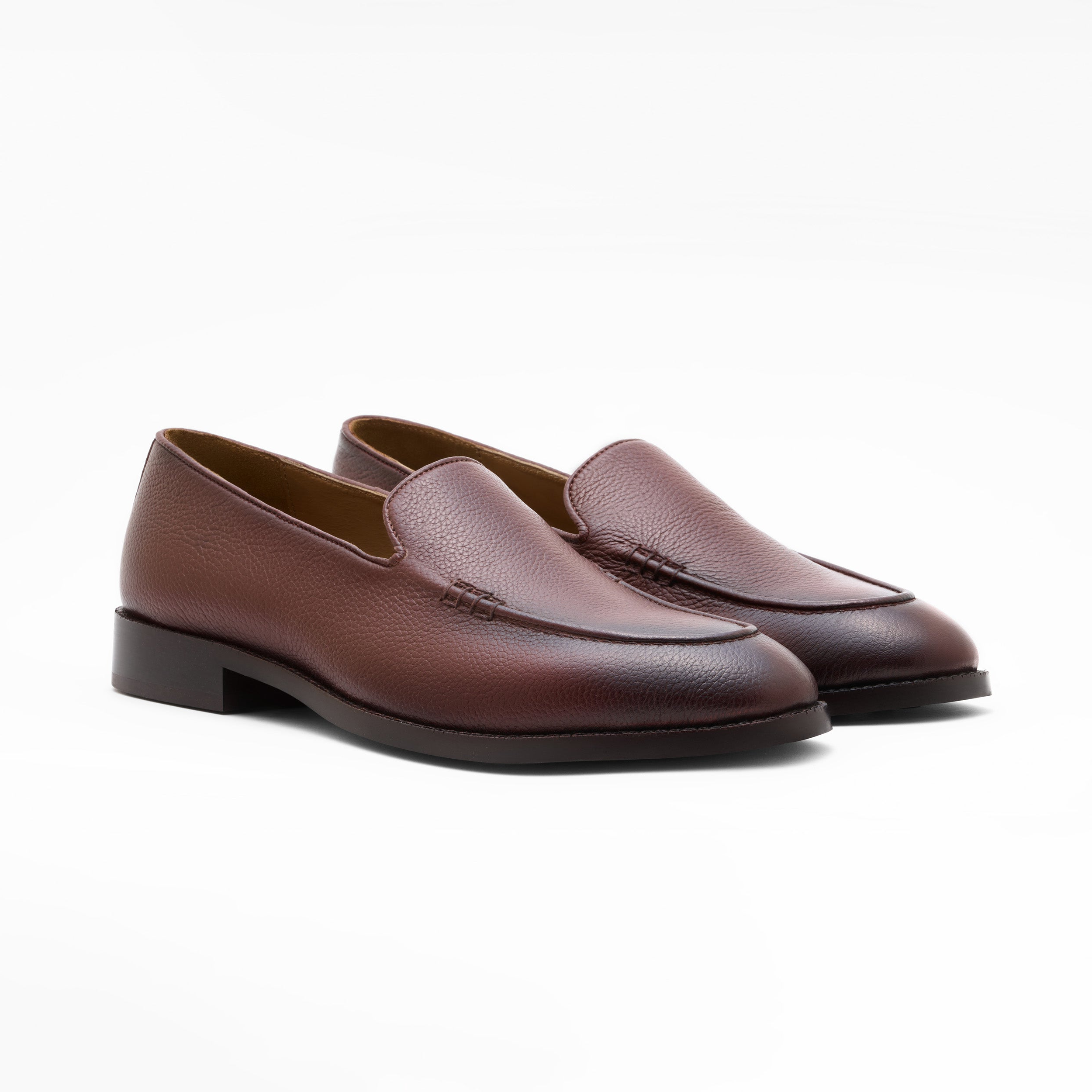Brown Signature Slip Ons