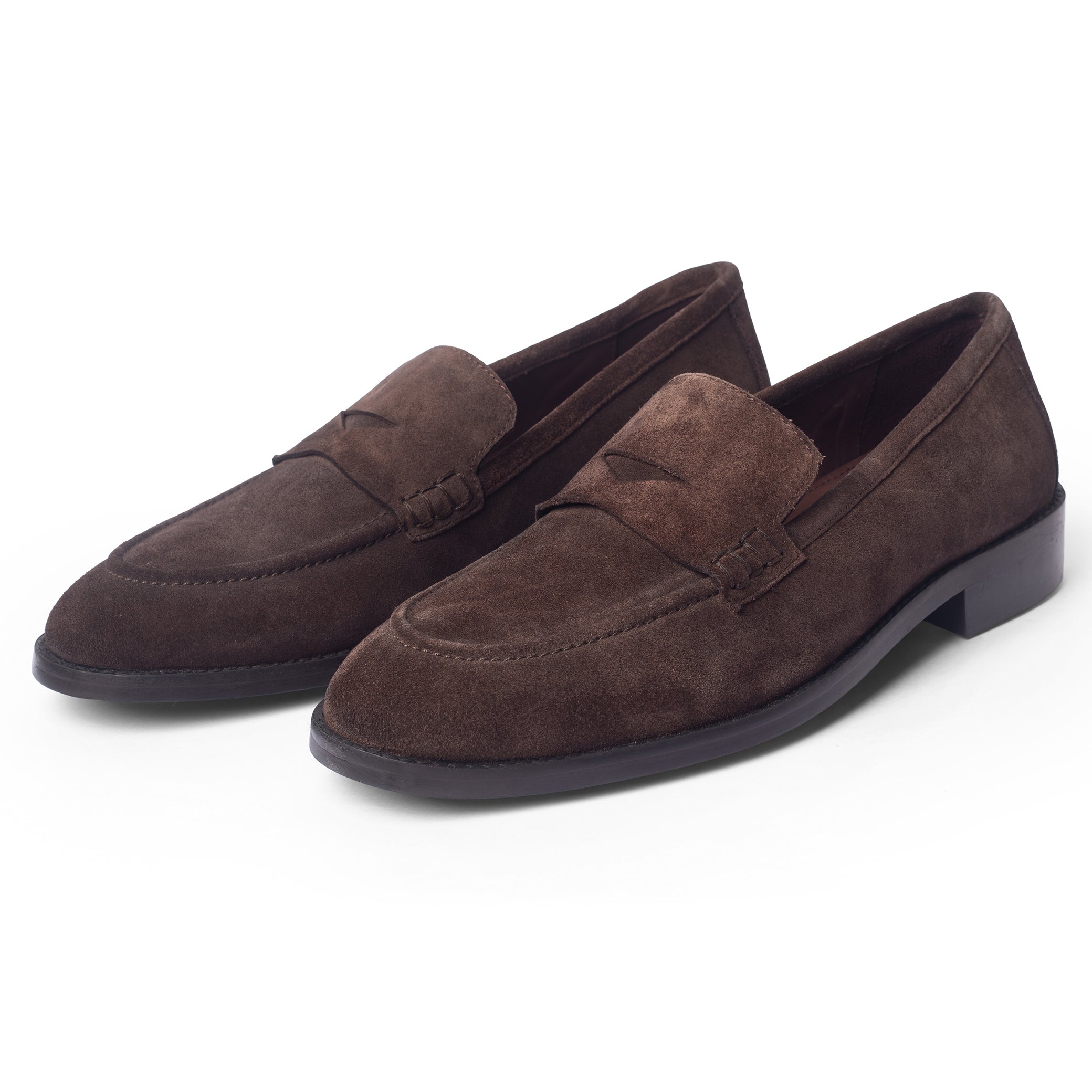 Espresso Suede Moccasins