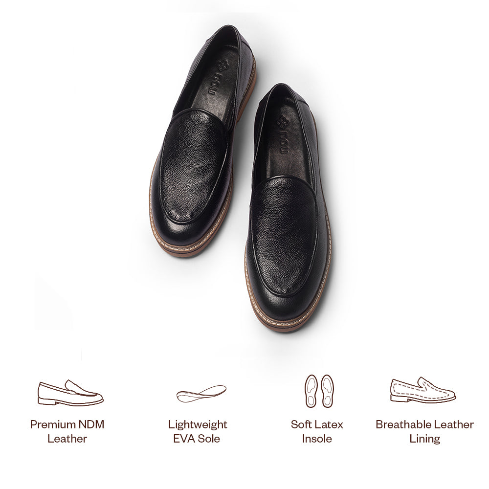 Black Slip-On