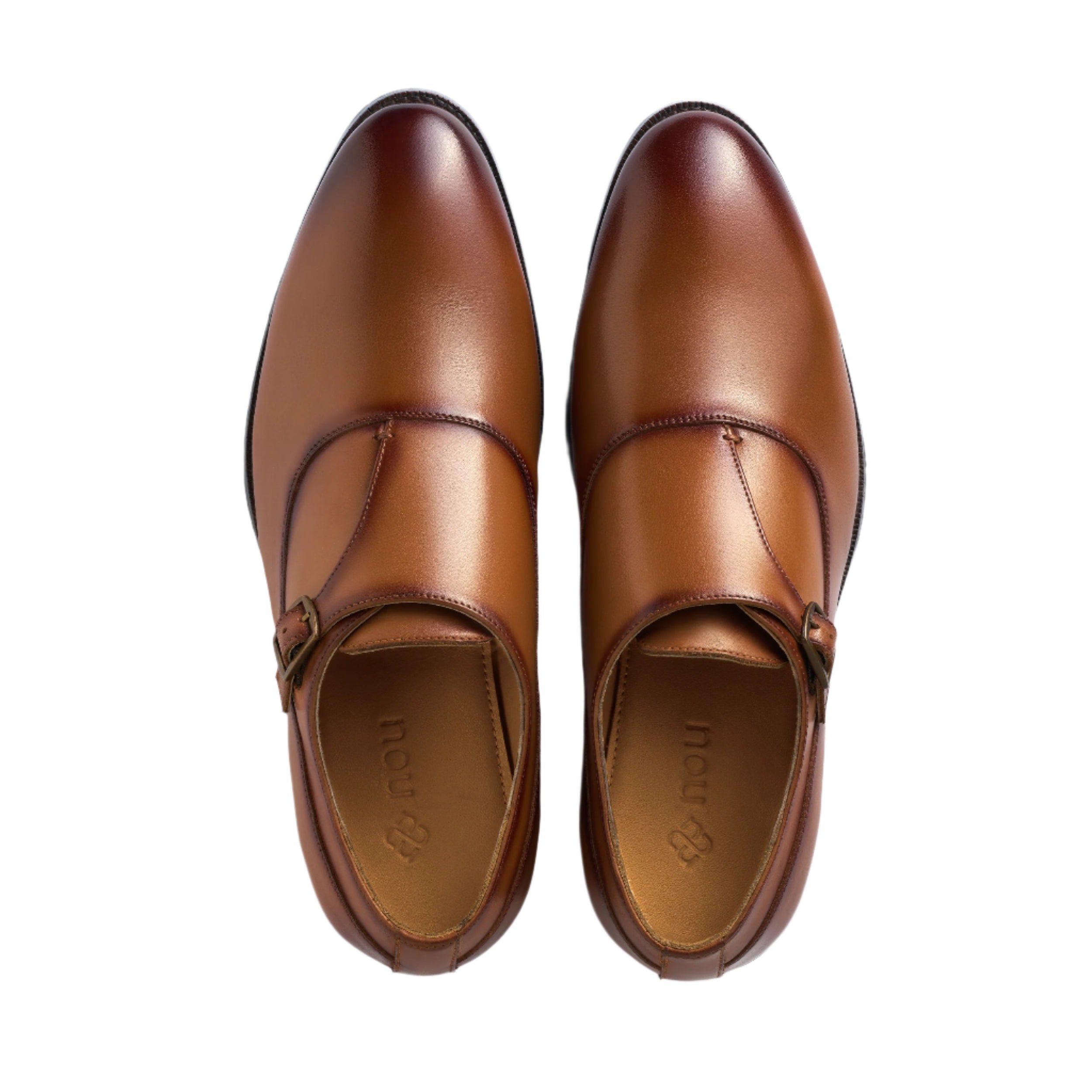 Dark Tan Cinghia Single Monk