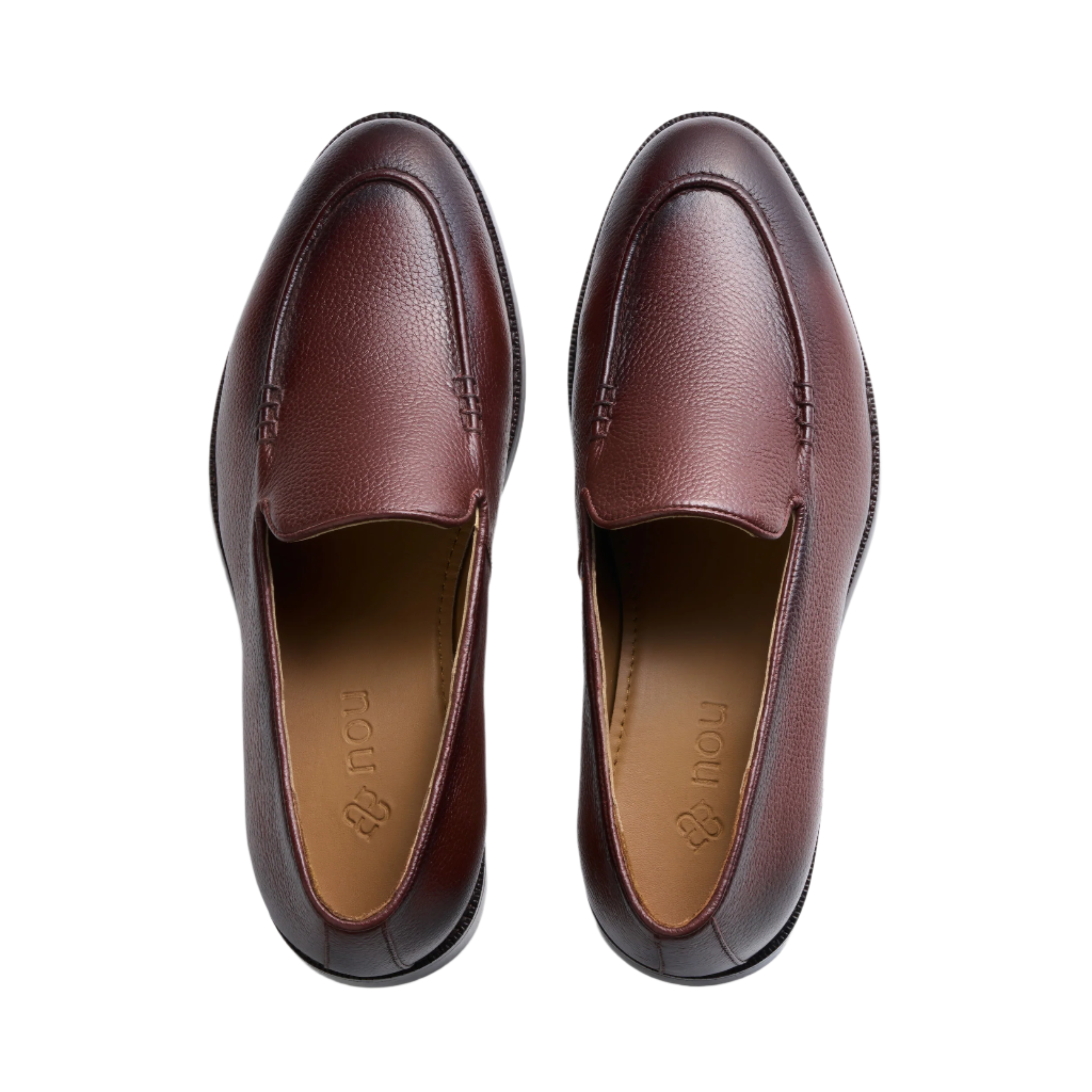 Brown Signature Slip Ons