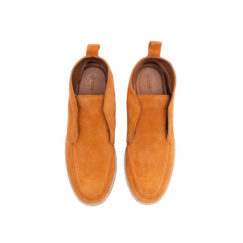 Tan Suede Ankle Boot