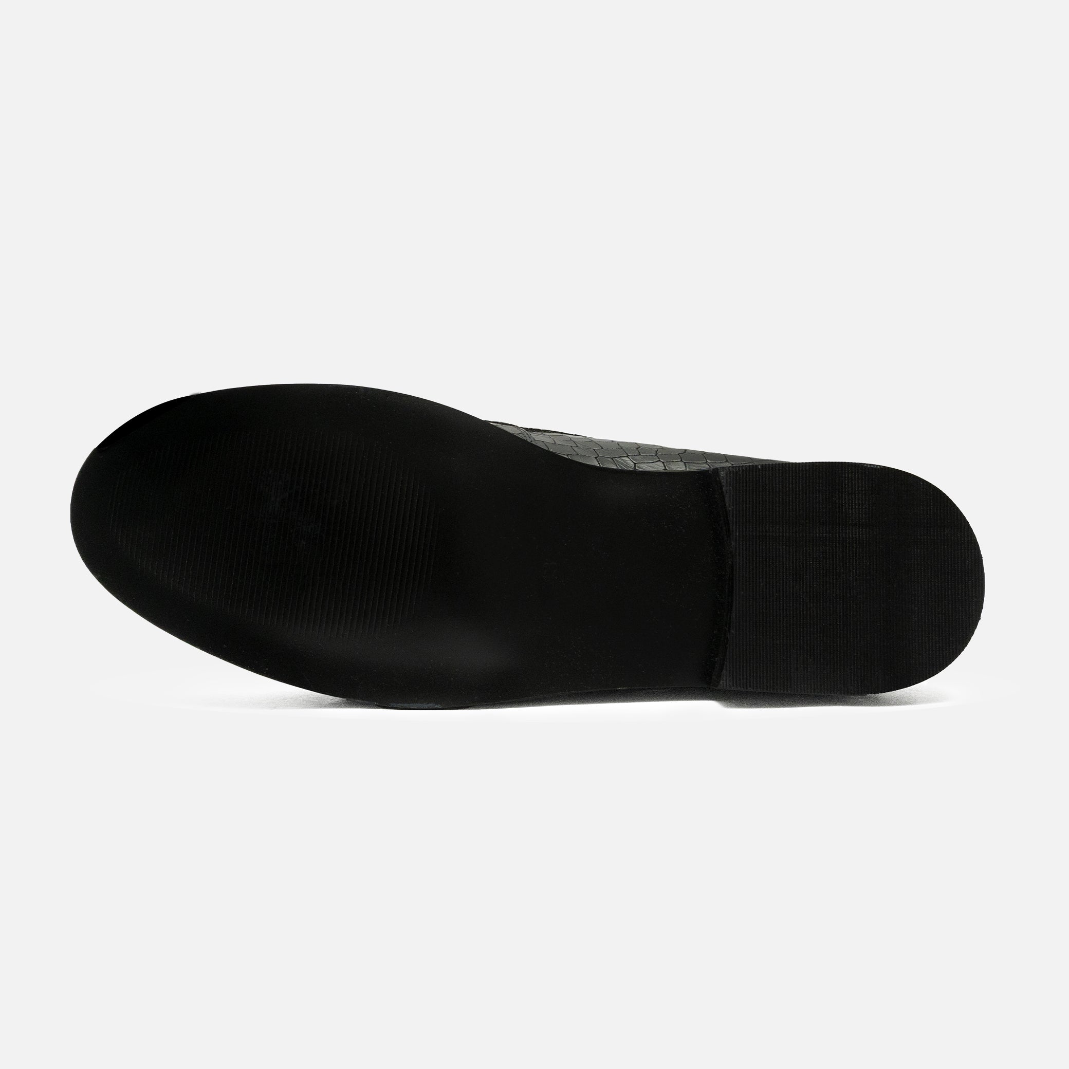 Black Slip-On Loafers