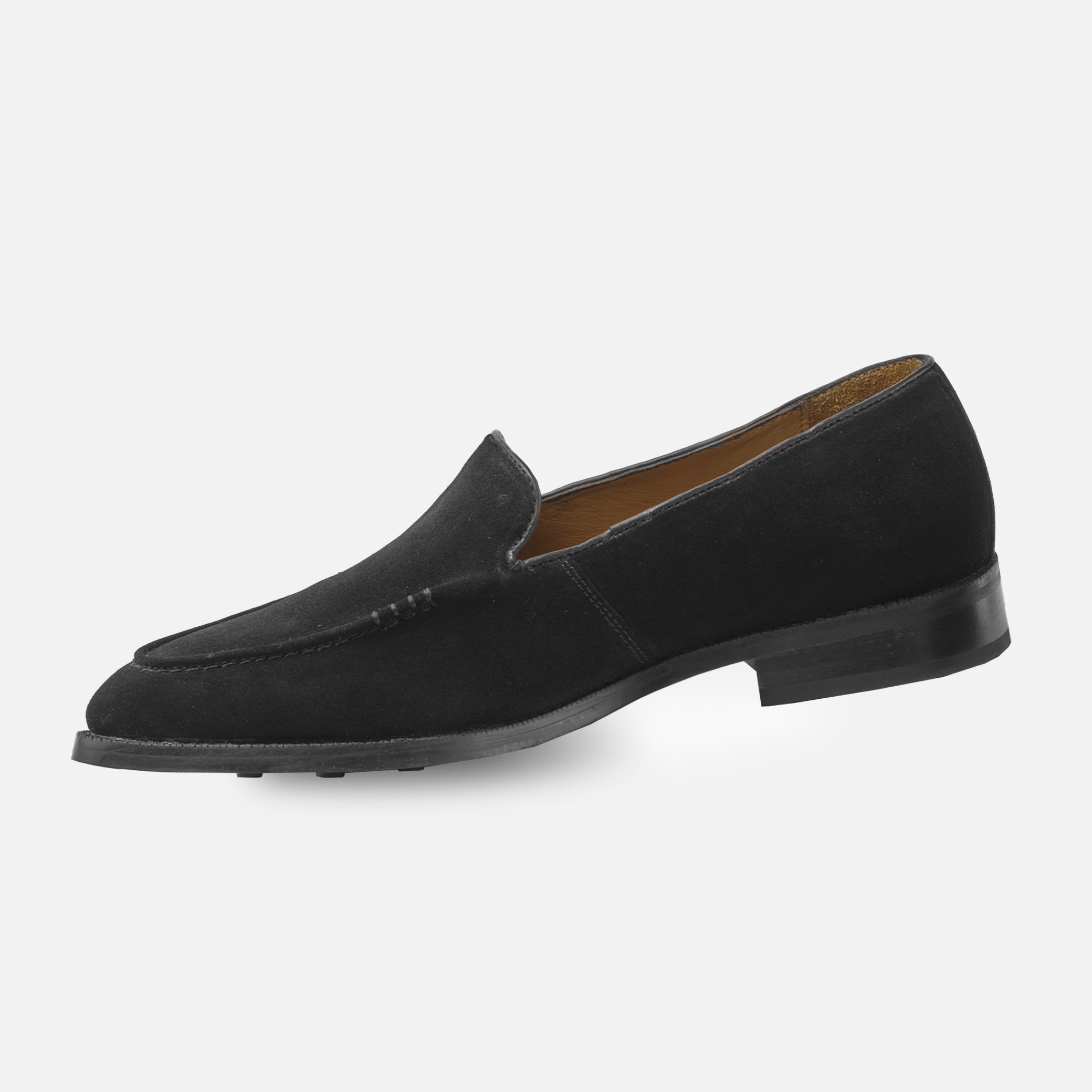 Black Signature Slip Ons
