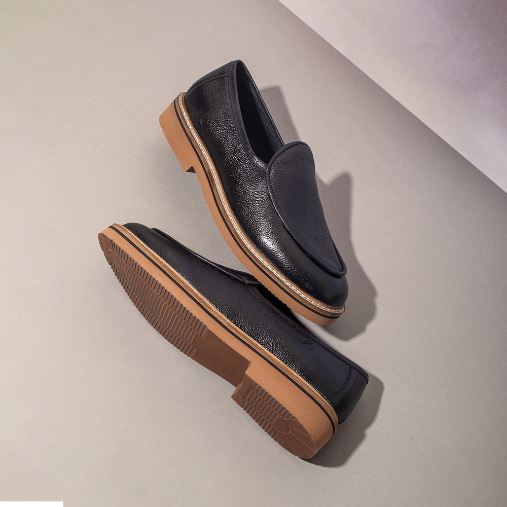 Black Slip-On