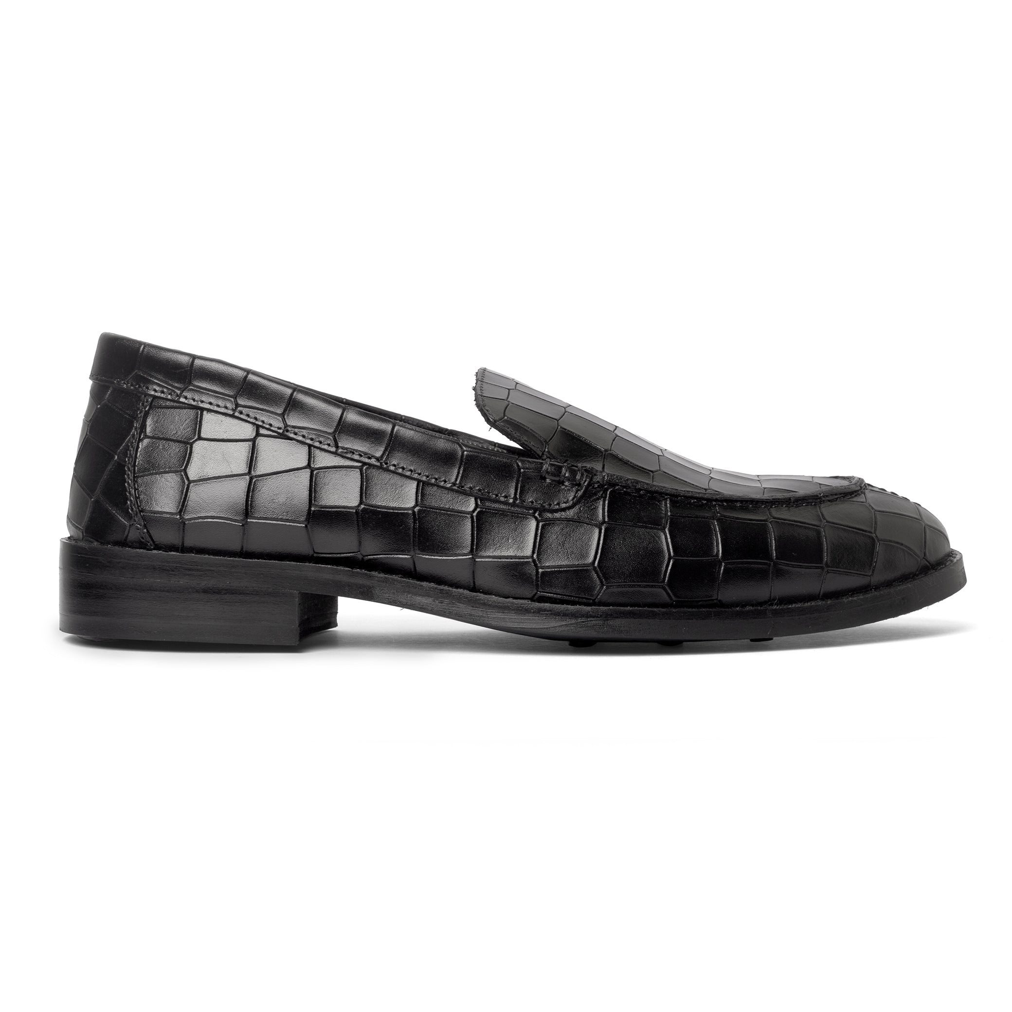 Obsidian Slip-on Loafers