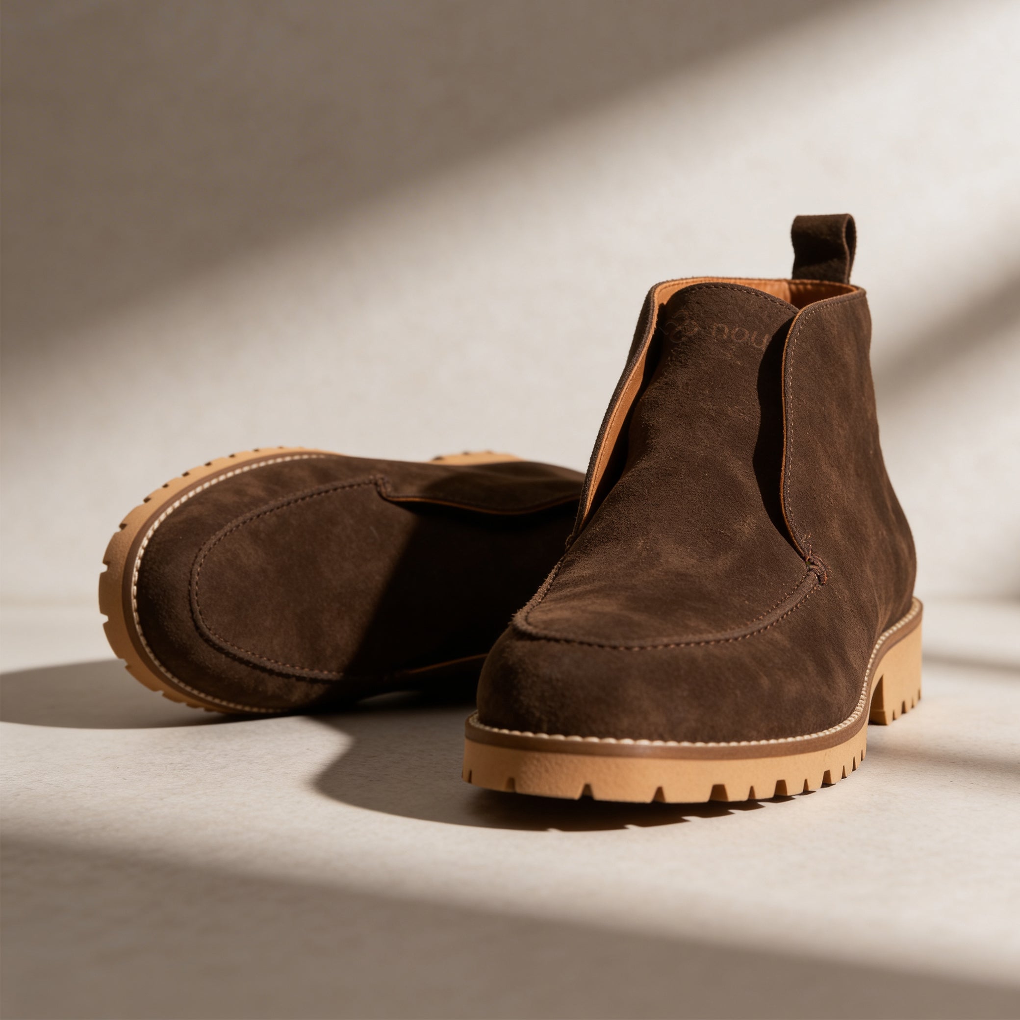 Brown Suede Ankle Boot