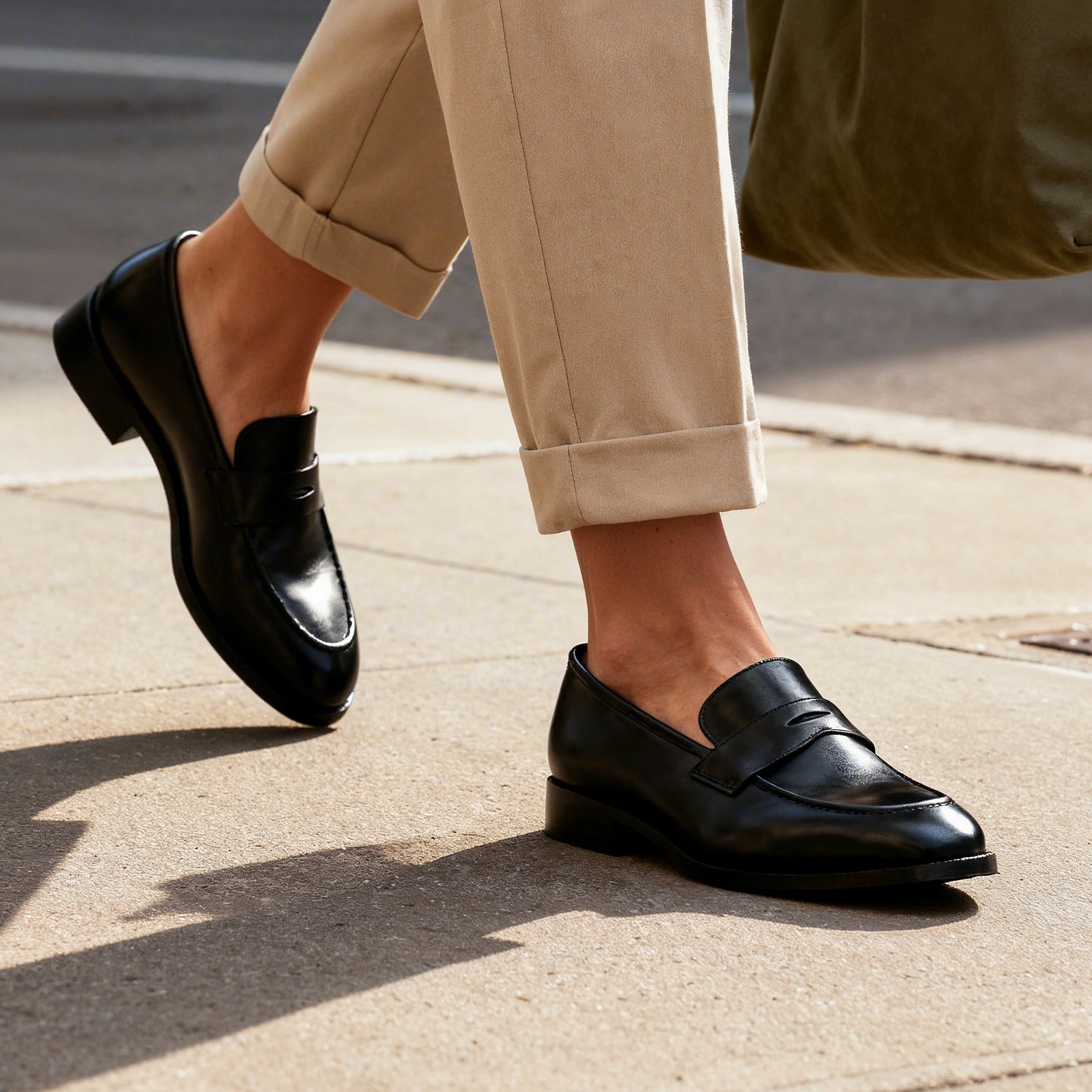 Black Java Moccasins