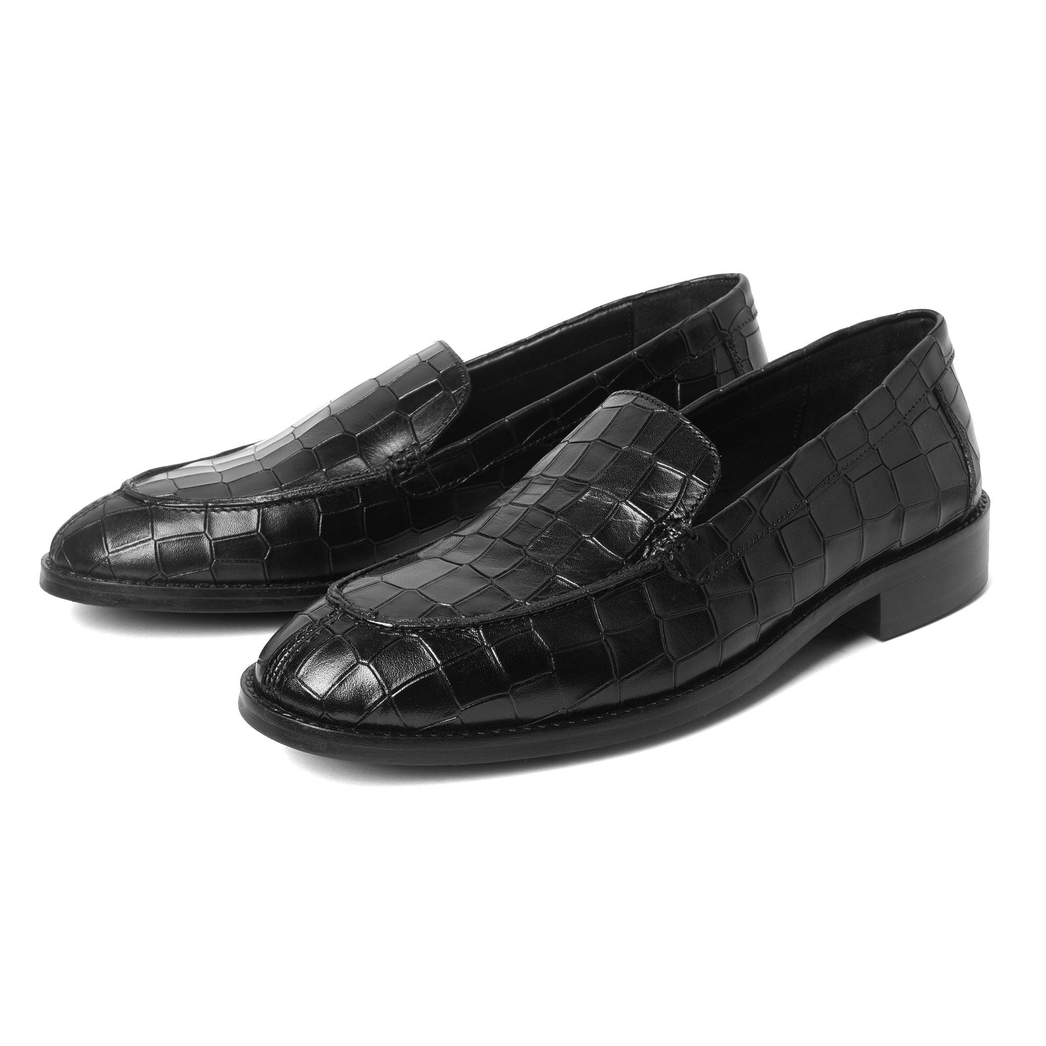 Obsidian Slip-on Loafers