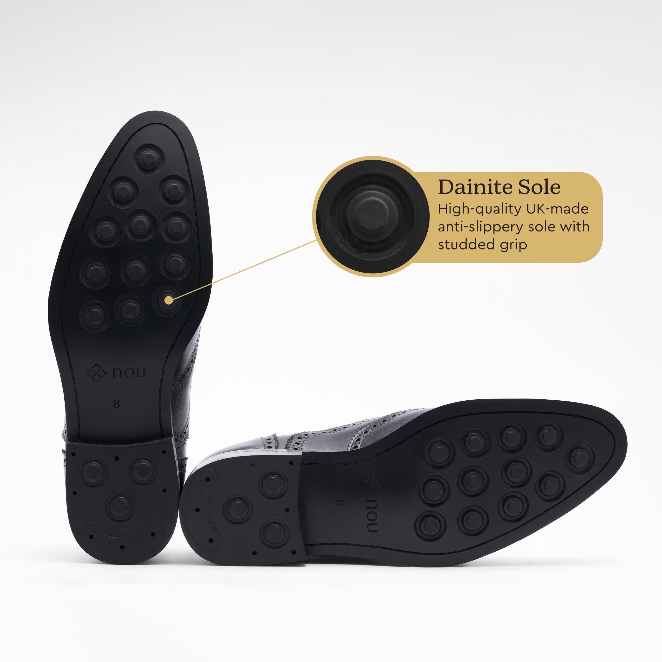 Black Scott Brogue