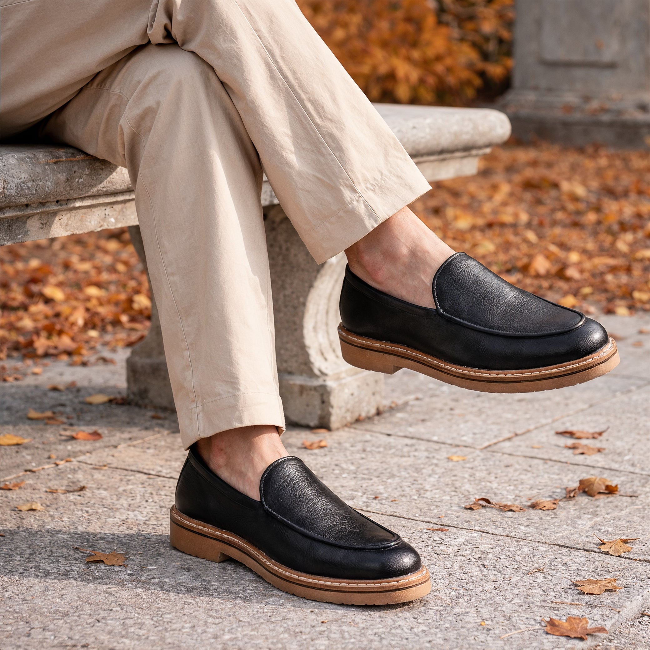 Black Slip-On