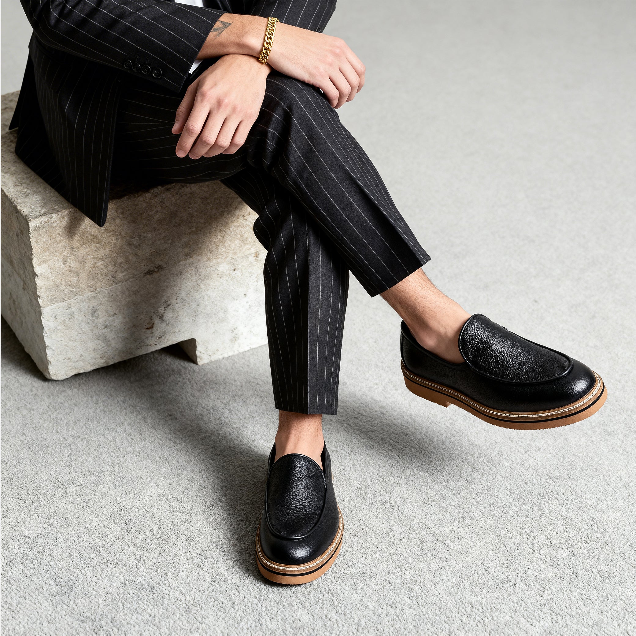 Black Slip-On