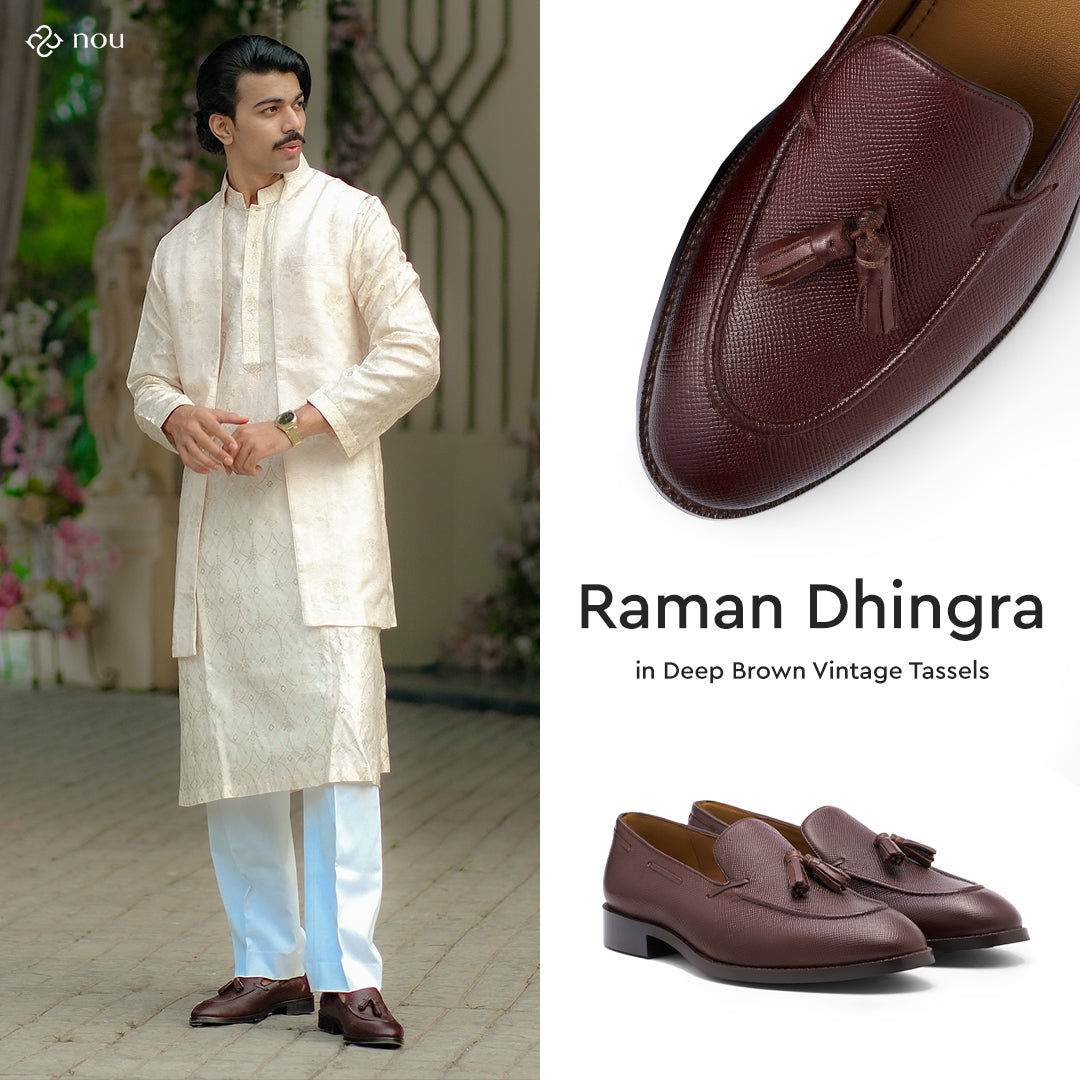 Deep Brown Vintage Tassels