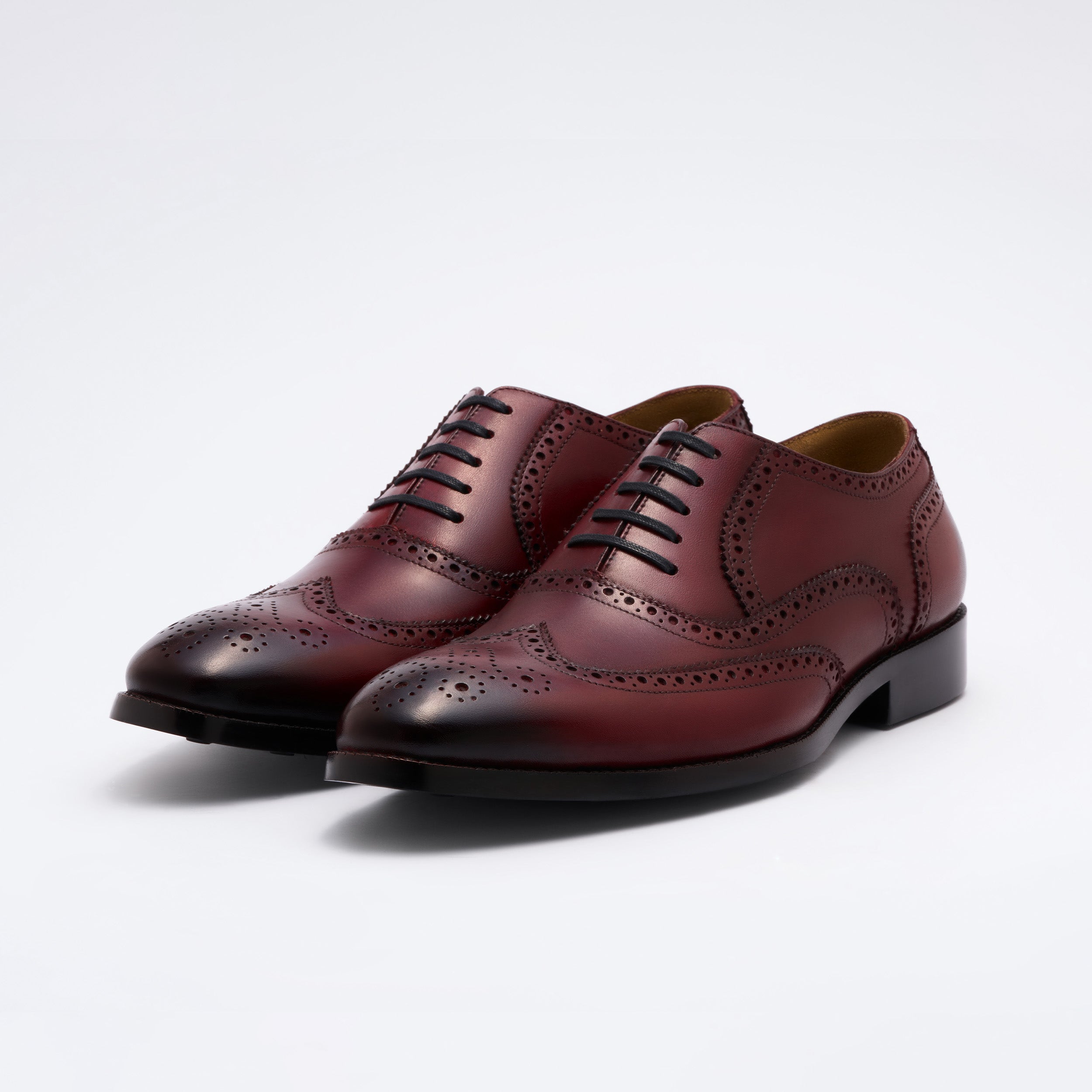 Orders deep burgundy shoes