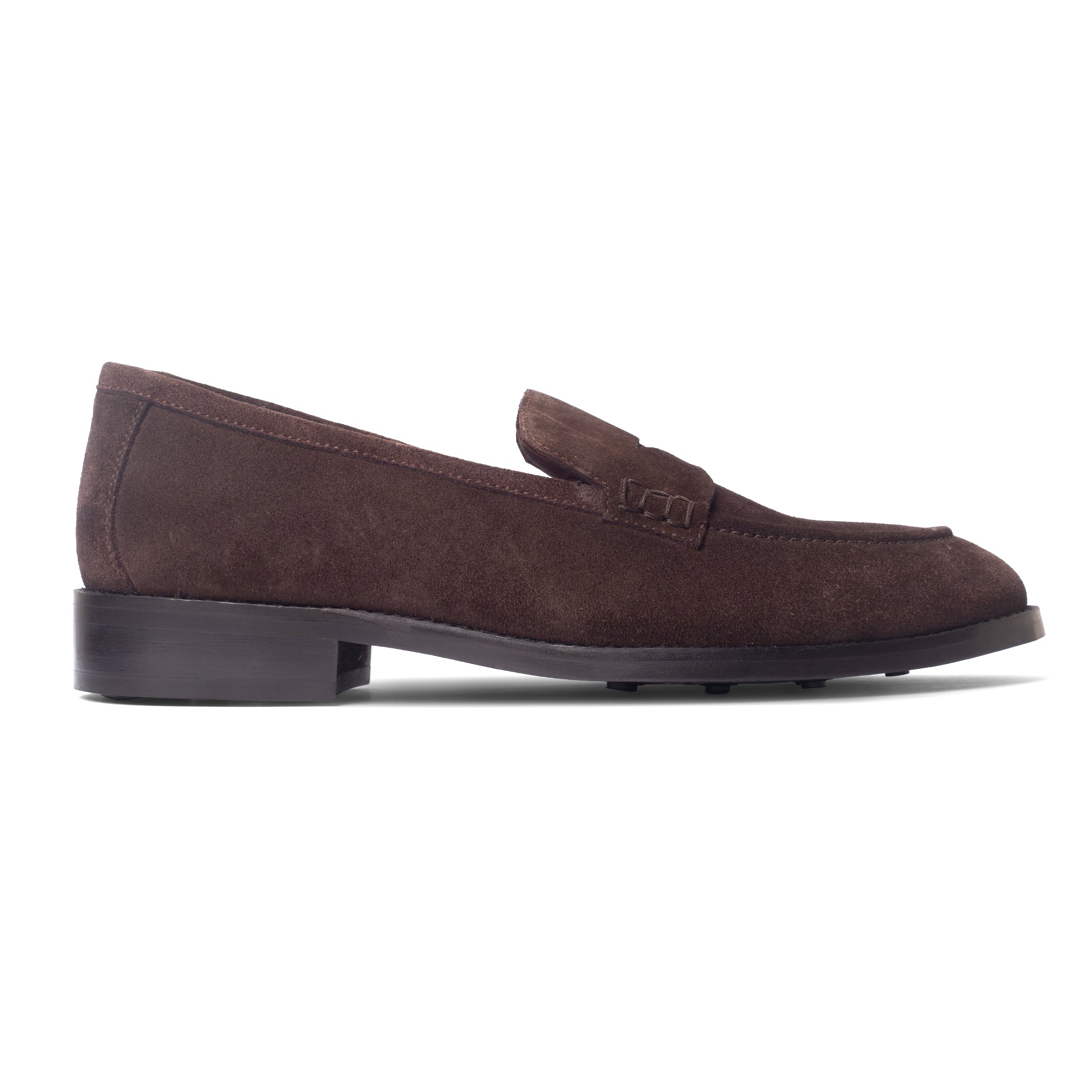 Espresso Suede Moccasins