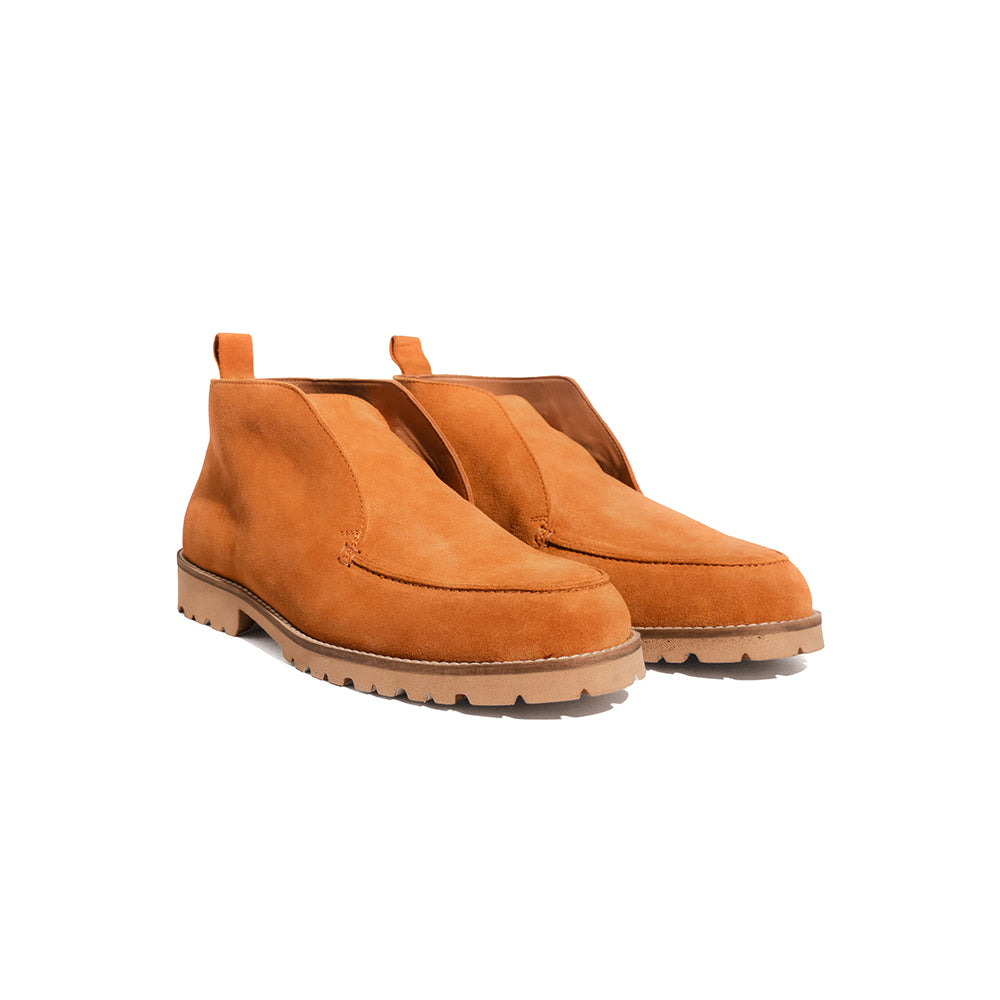 Tan Suede Ankle Boot