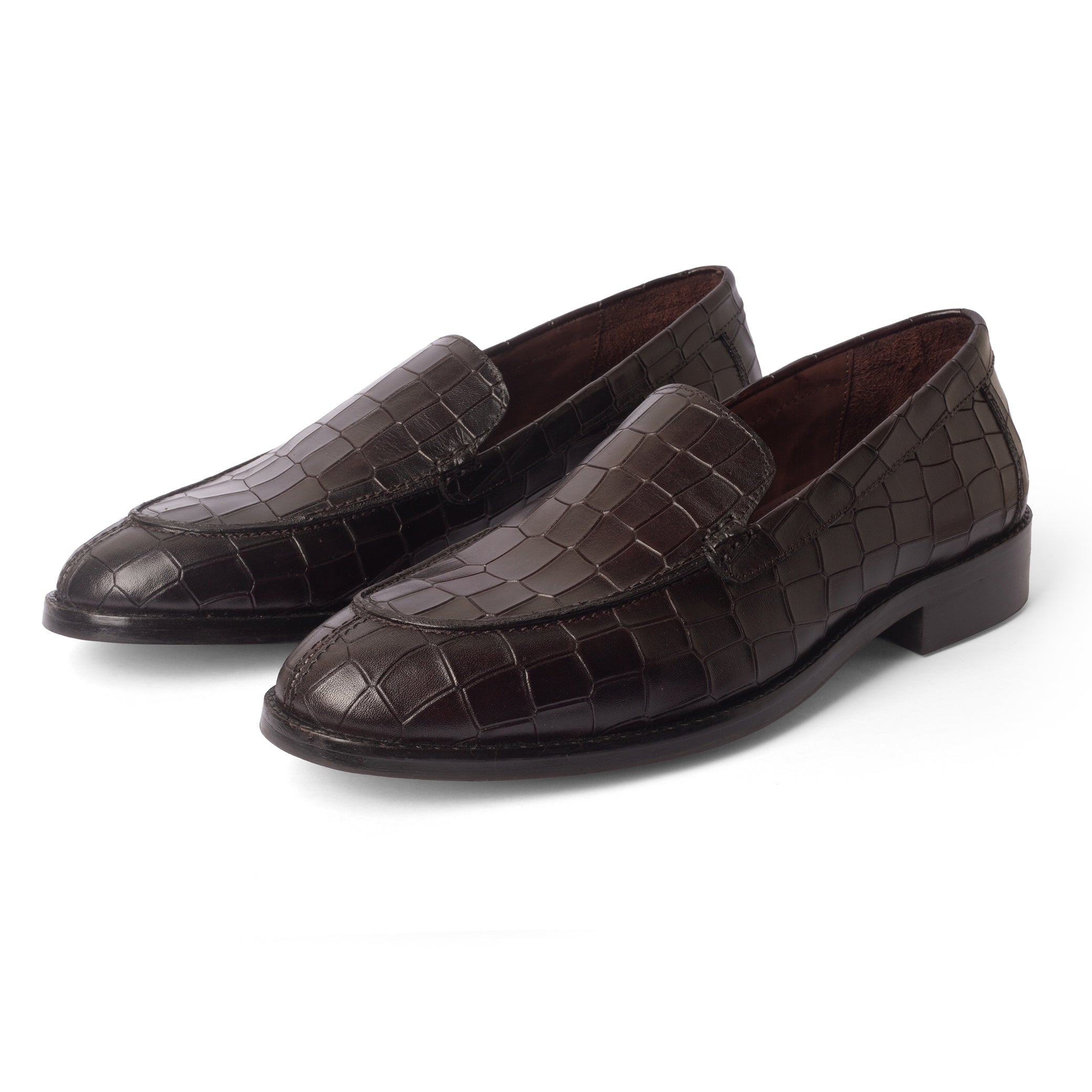 Sepia Slip-On Loafers
