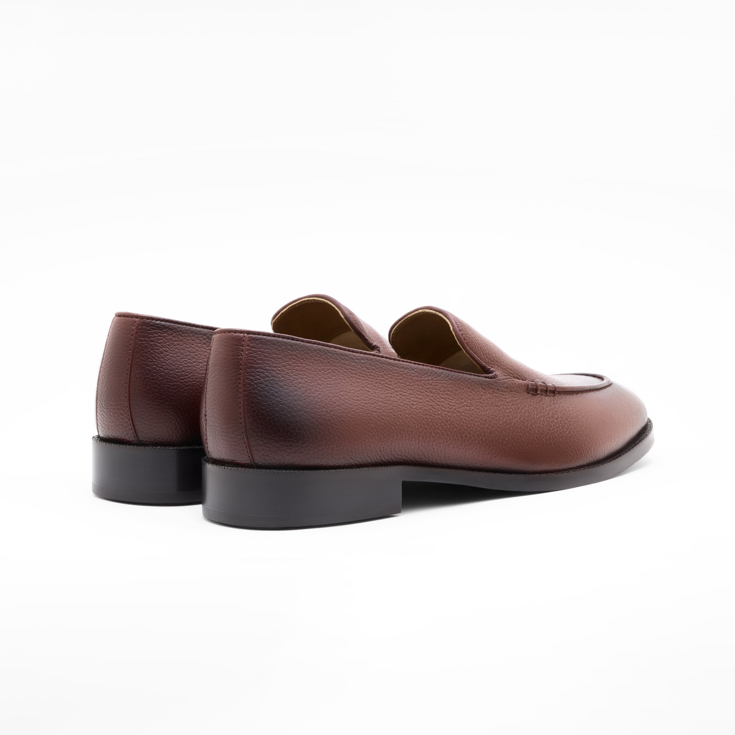 Brown Signature Slip Ons