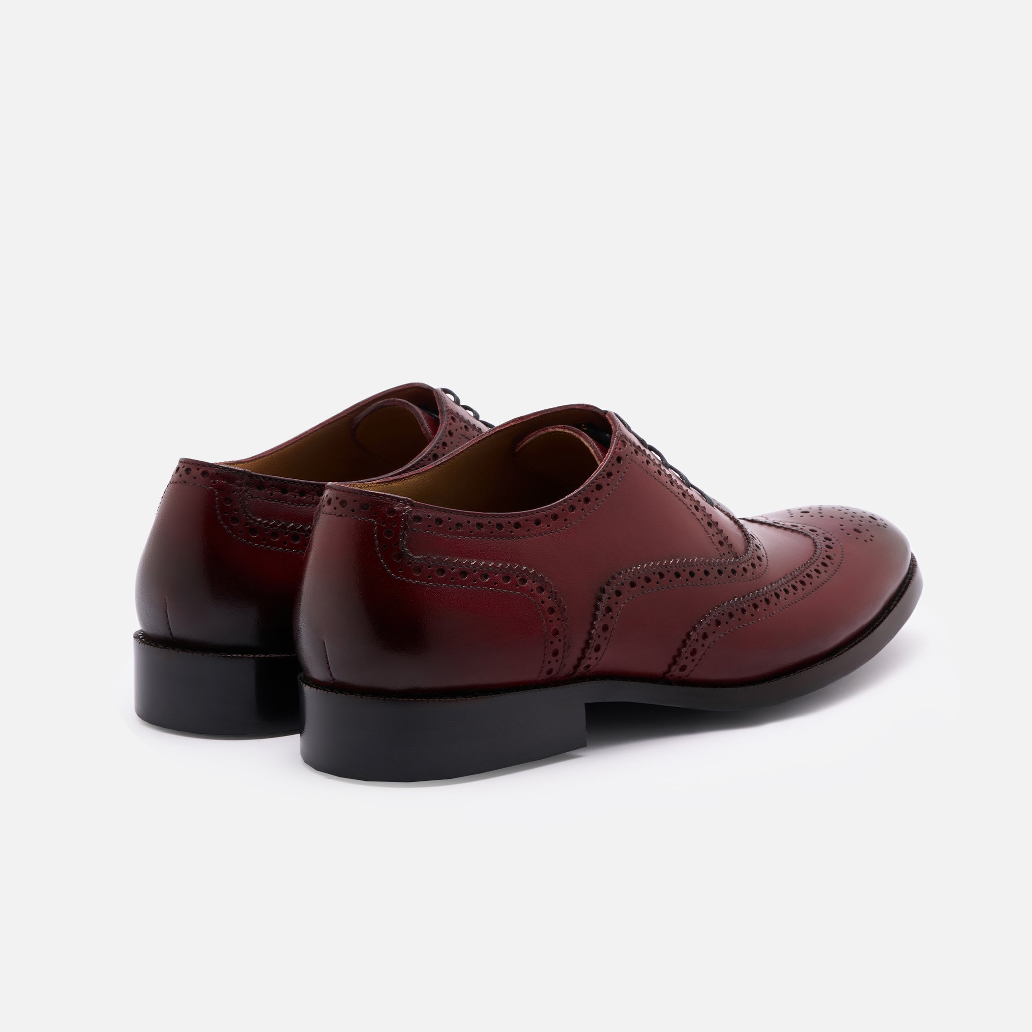 Deep Burgundy Scott Brogue