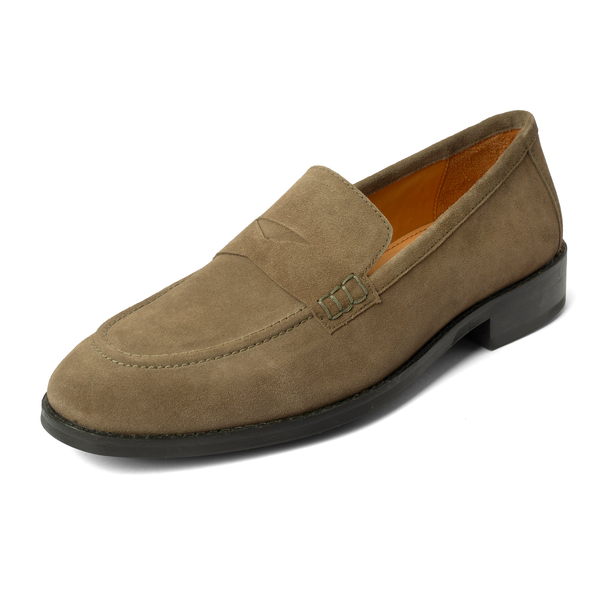 Mint Suede Moccasins
