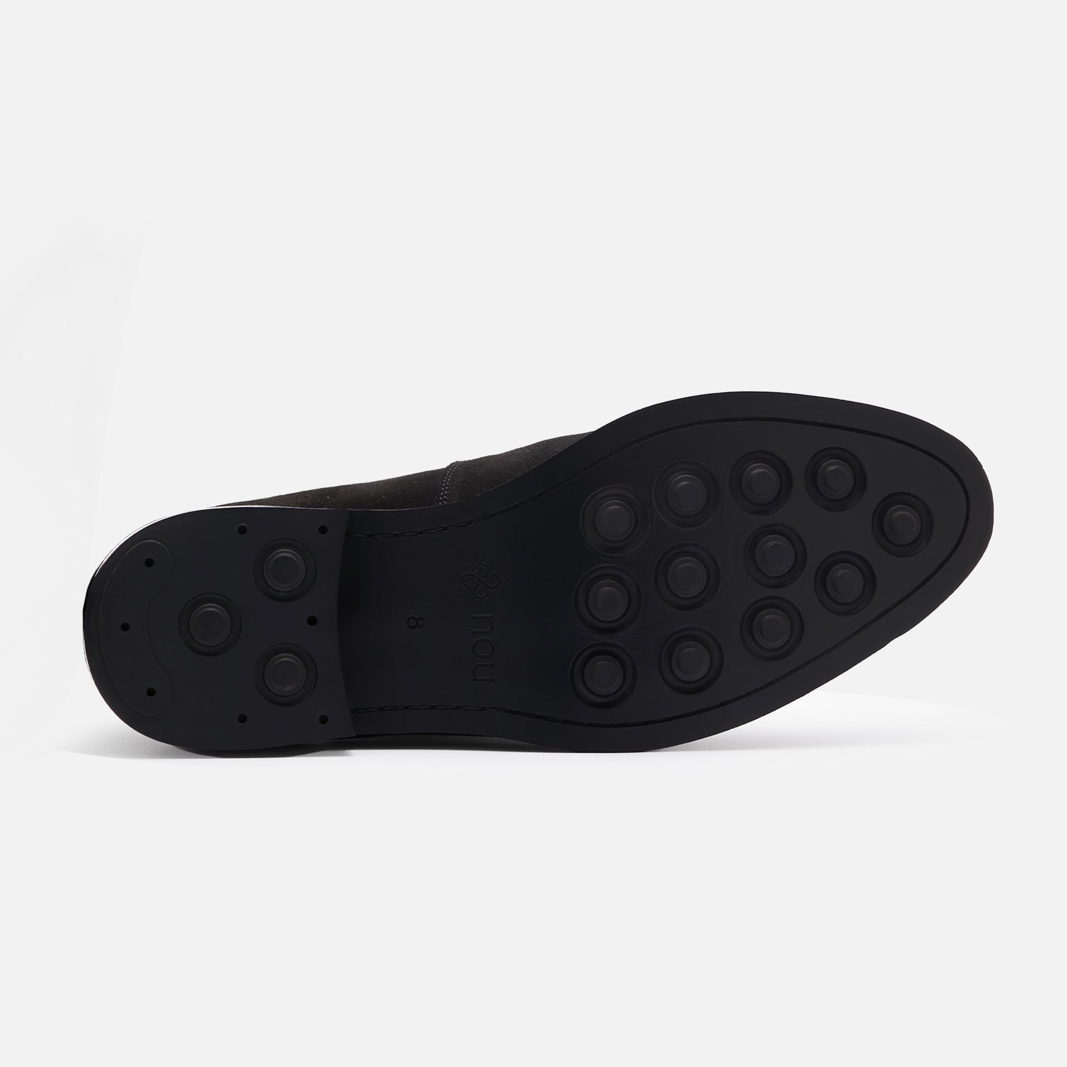 Black Signature Slip Ons
