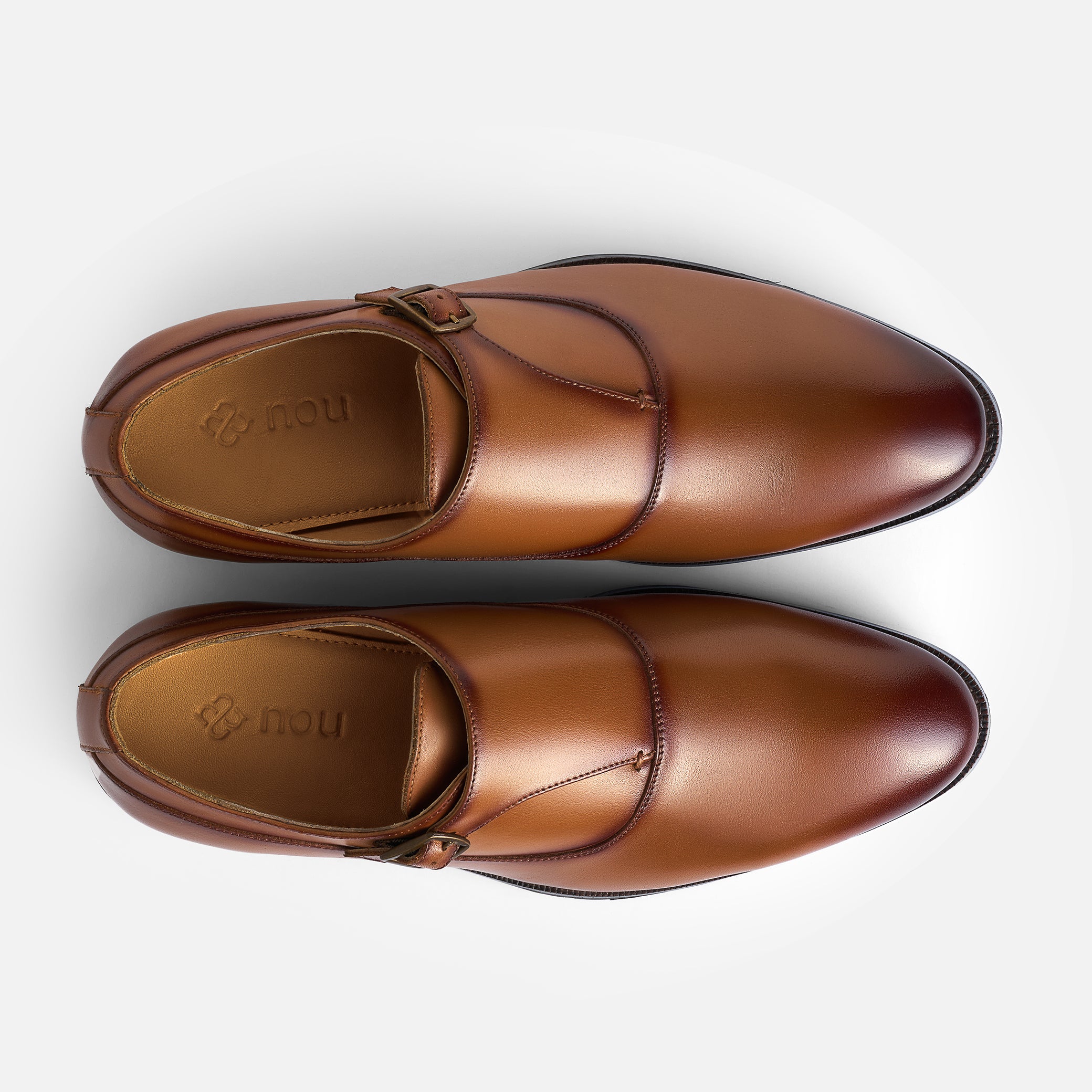 Dark Tan Cinghia Single Monk