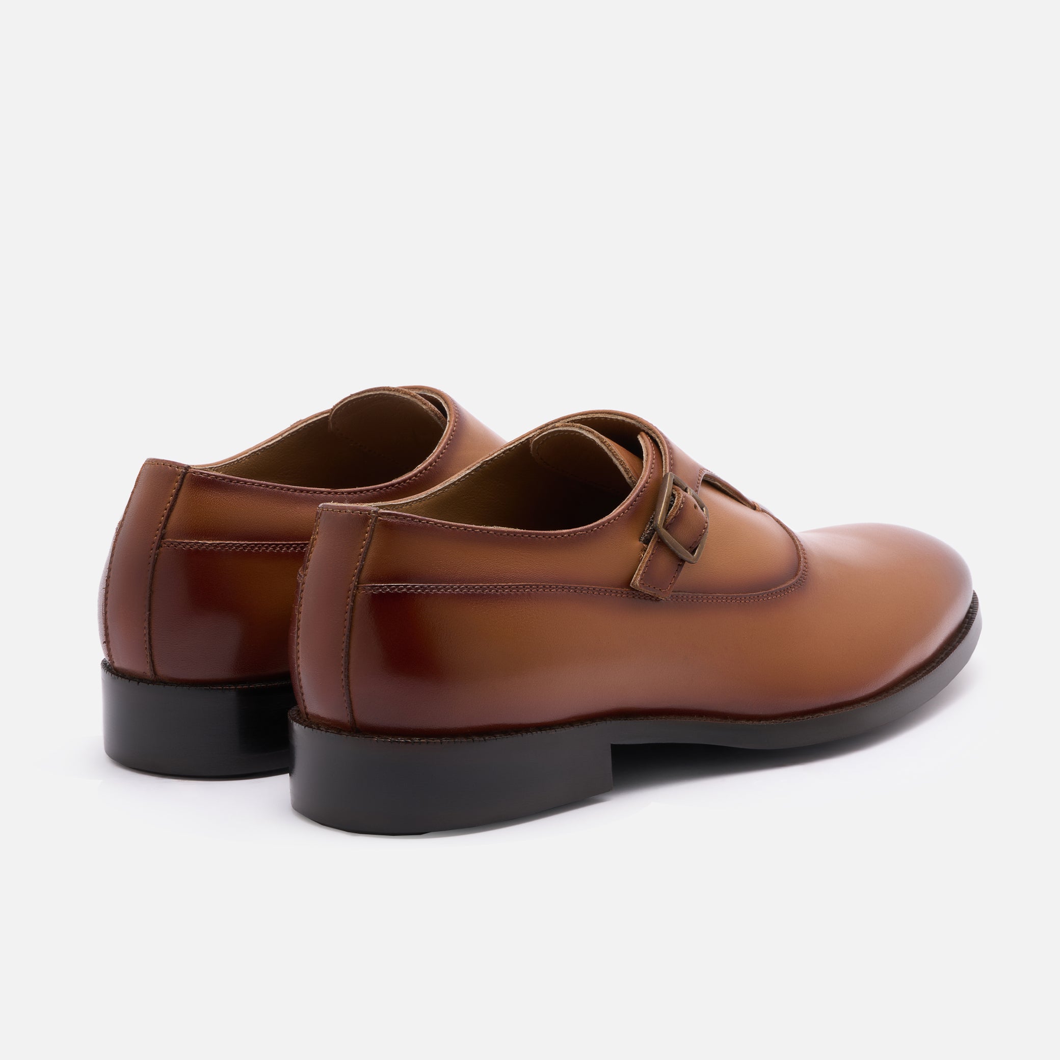 Dark Tan Cinghia Single Monk