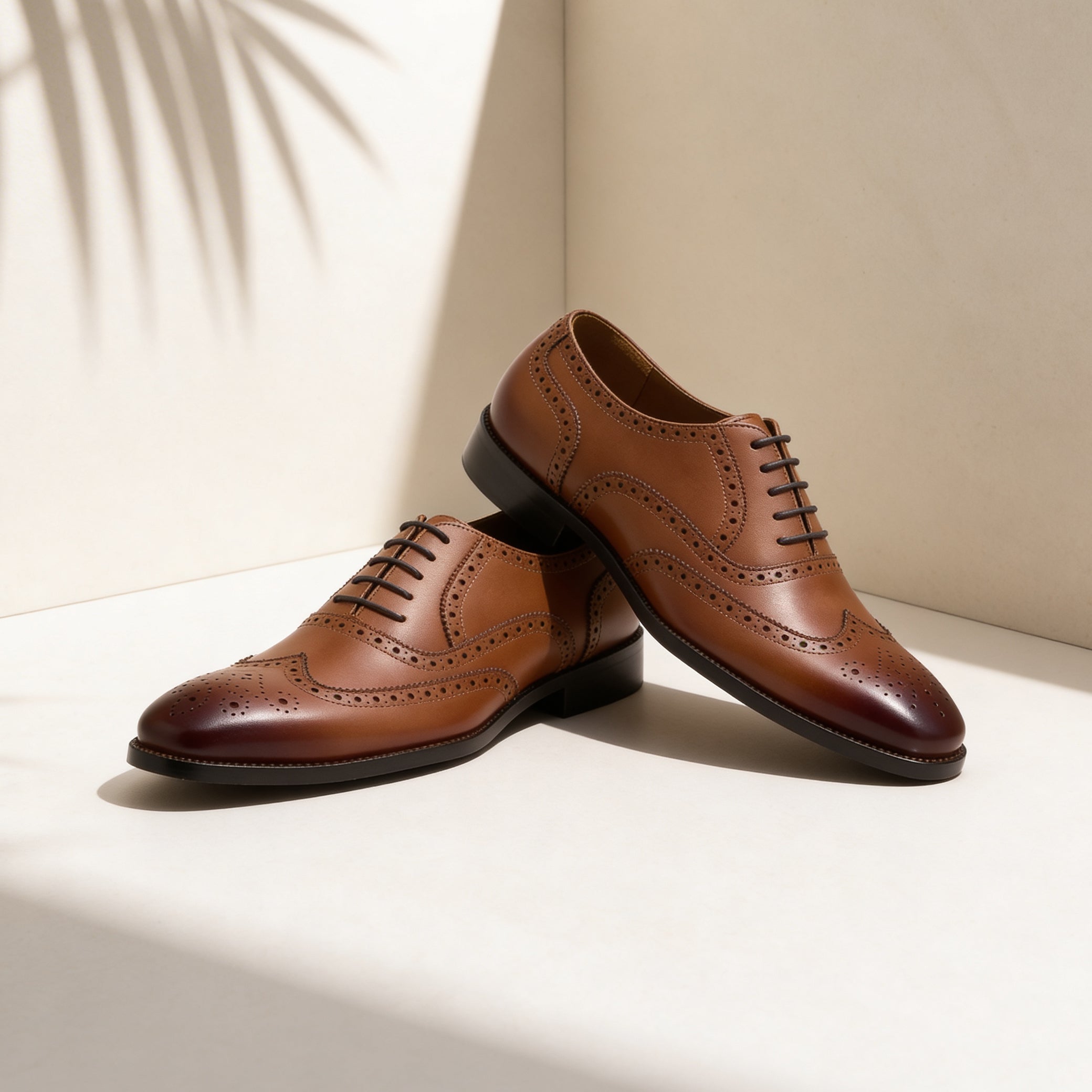Tan Scott Brogue