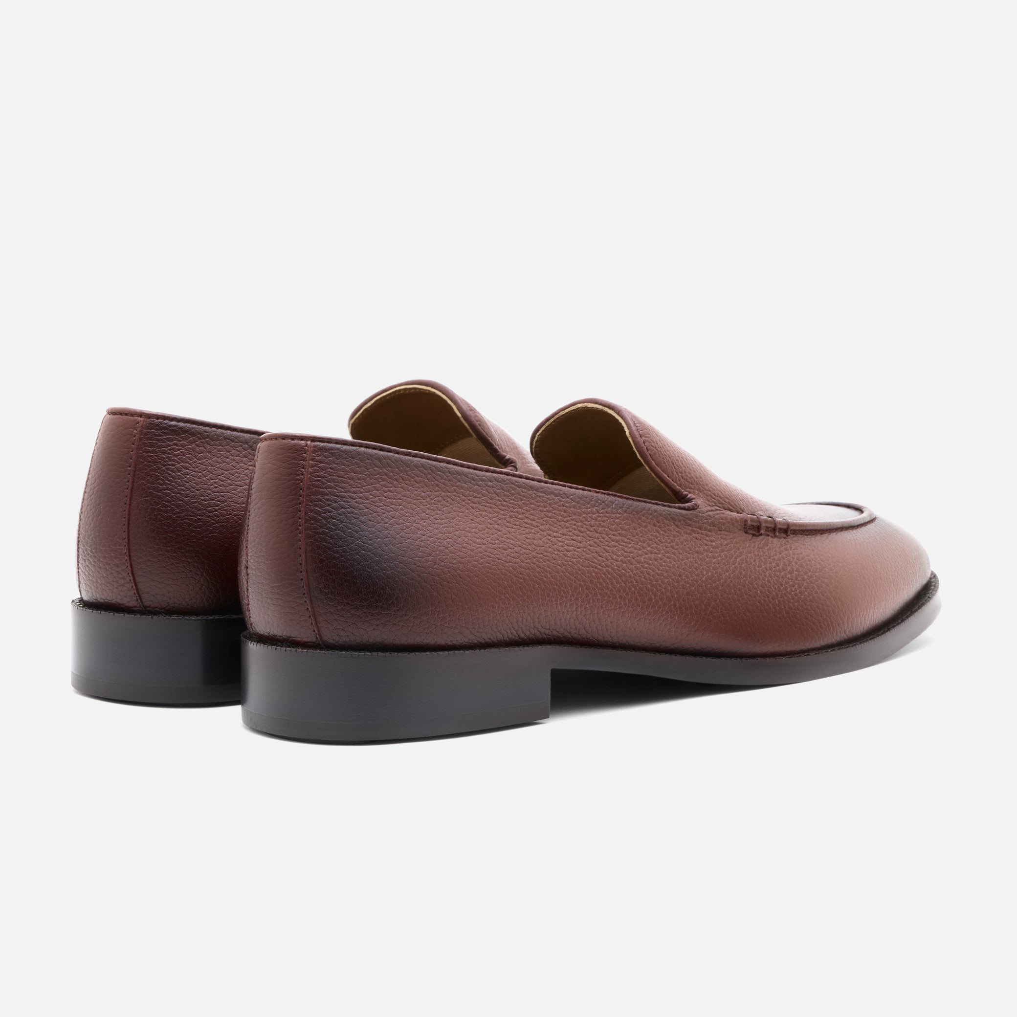 Brown Signature Slip Ons