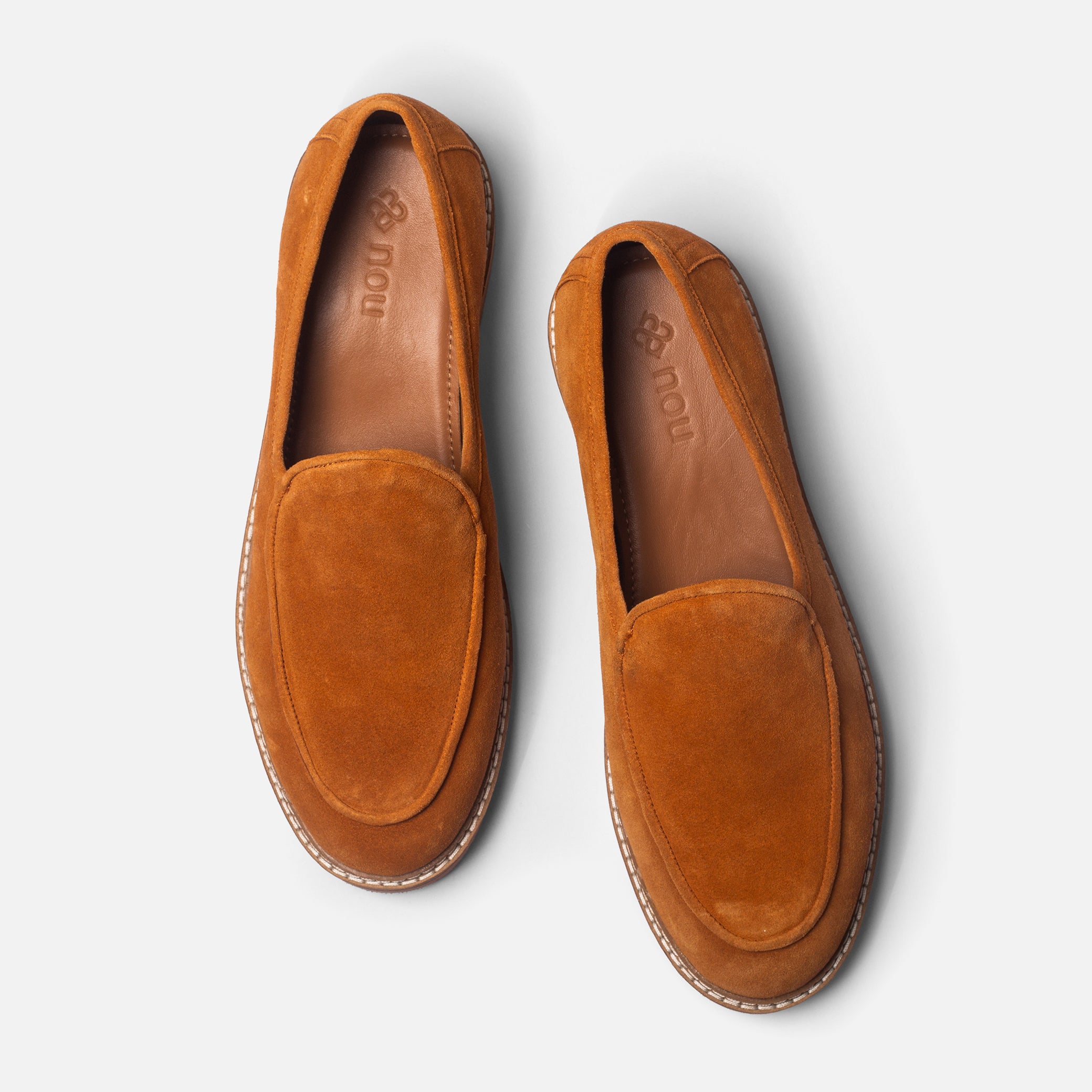 Tan Suede Slip-On